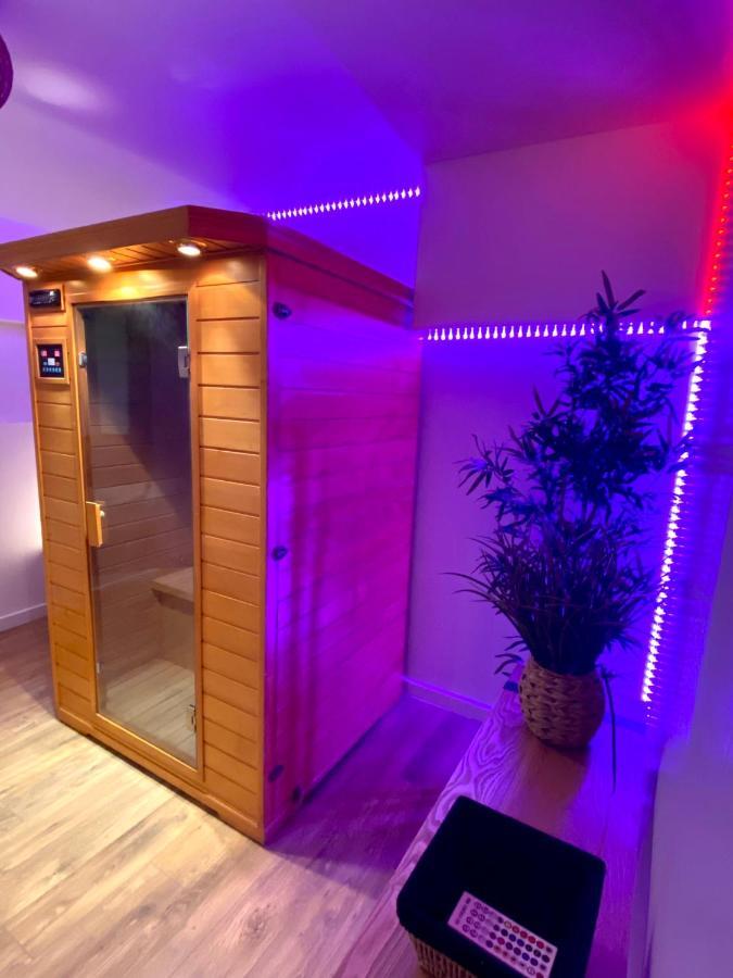 Cosy & Spa Appartement Luxe Jacuzzi Sauna Suite Cristal Avinhão Exterior foto