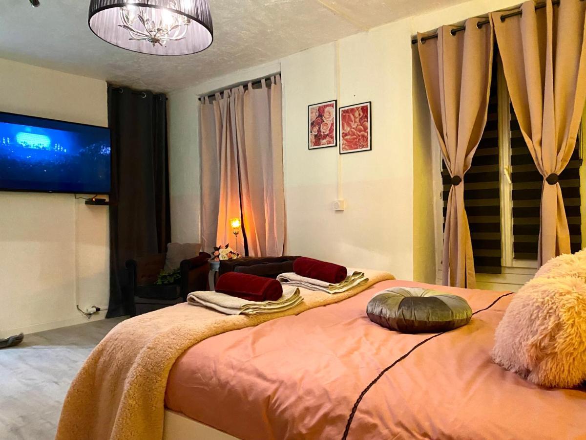 Cosy & Spa Appartement Luxe Jacuzzi Sauna Suite Cristal Avinhão Exterior foto